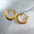 Wholesale  stainless steel 18K gold plating earrings