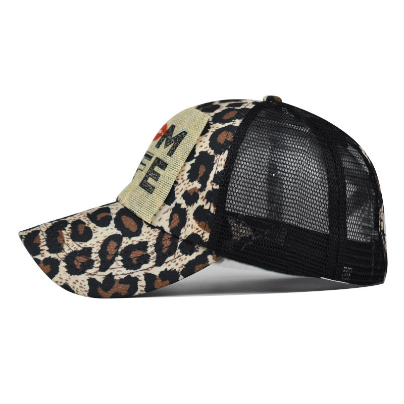 Wholesale Western Wind Leopard Print MOM Baseball Caps Hat Mother's Day ACC-HT-ErXu014