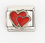 Wholesale 5pcs Italian Charm Bracelet 9mm DIY Splicing Heart Series Stainless Steel Composable Bracelet