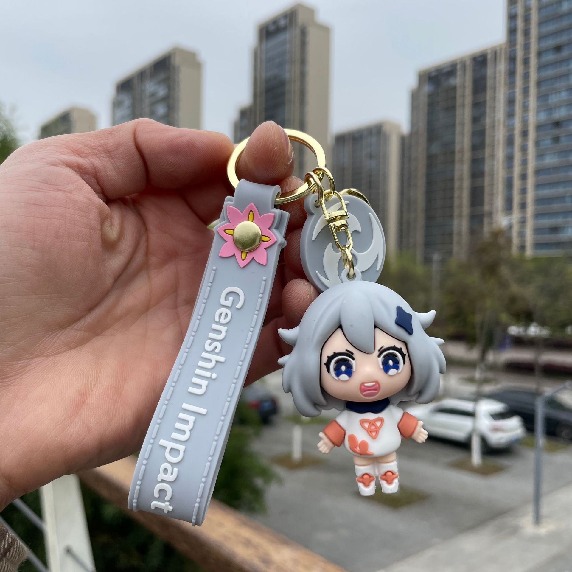 Wholesale Cartoon Cute Silicone Keychains ACC-KC-Yaop003