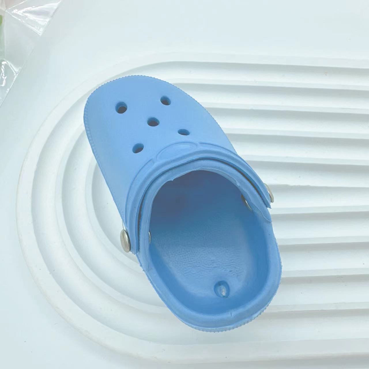 Wholesale Anti-Lost Creative Clogs Transparent phone stand