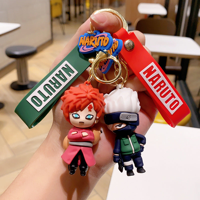 Wholesale Cartoon Anime PVC Soft Glue Keychain Cute Keychain ACC-KC-ErLu016