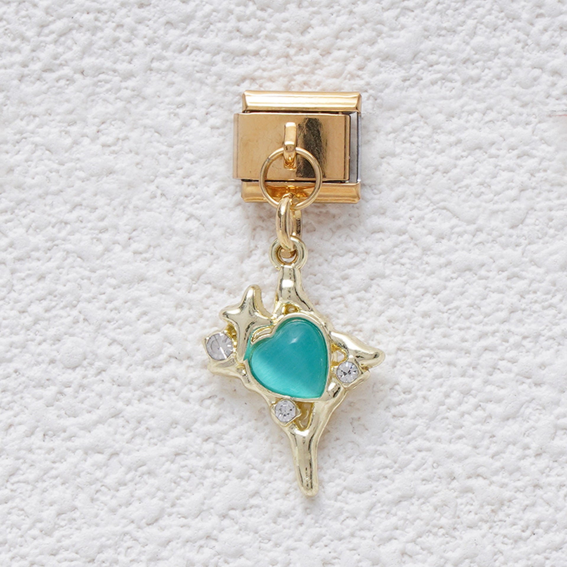 Wholesale Italian Charm Bracelet 9mm DIY Splicing Cute Pendant Stainless Steel Composable Bracelet