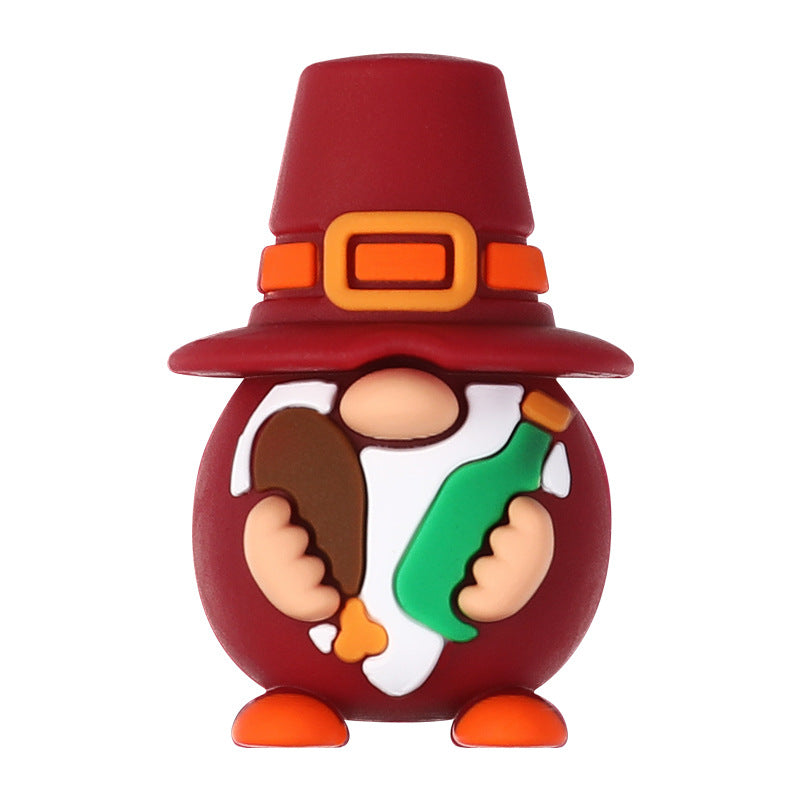 Wholesale 20pcs Thanksgiving Turkey Focal Beads DIY Bead Accessories