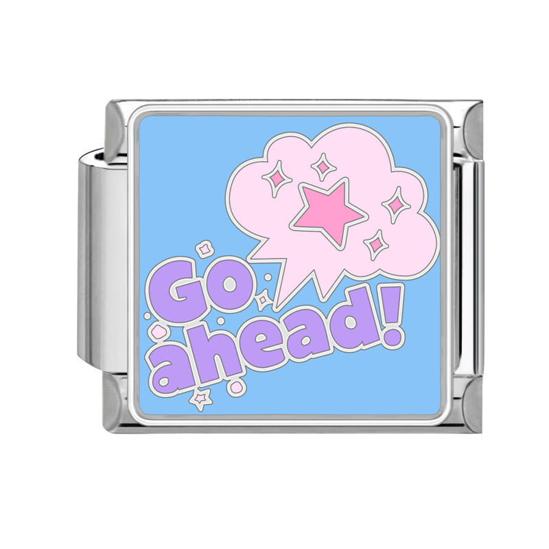 Wholesale 9mm Italian Charm Starter Bracelets DIY Lettere' mo' y Stainless Steel Composable Bracelet