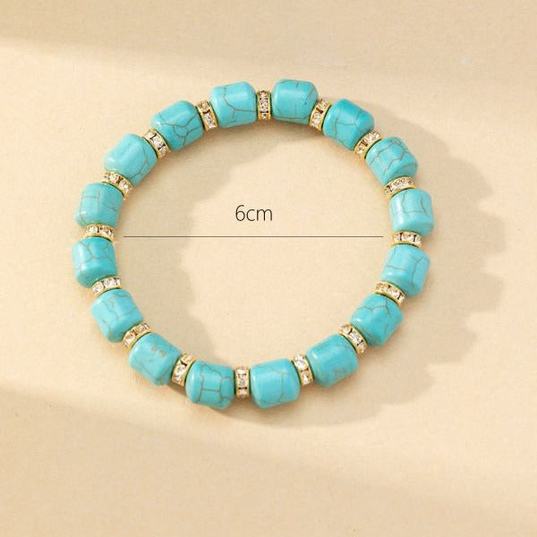 Wholesale Bohemian Bracelet Creative Turquoise Beaded Bracelet ACC-BT-Gaoz002