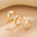 Wholesale geometric baroque pearl ring suit  metal smooth ring