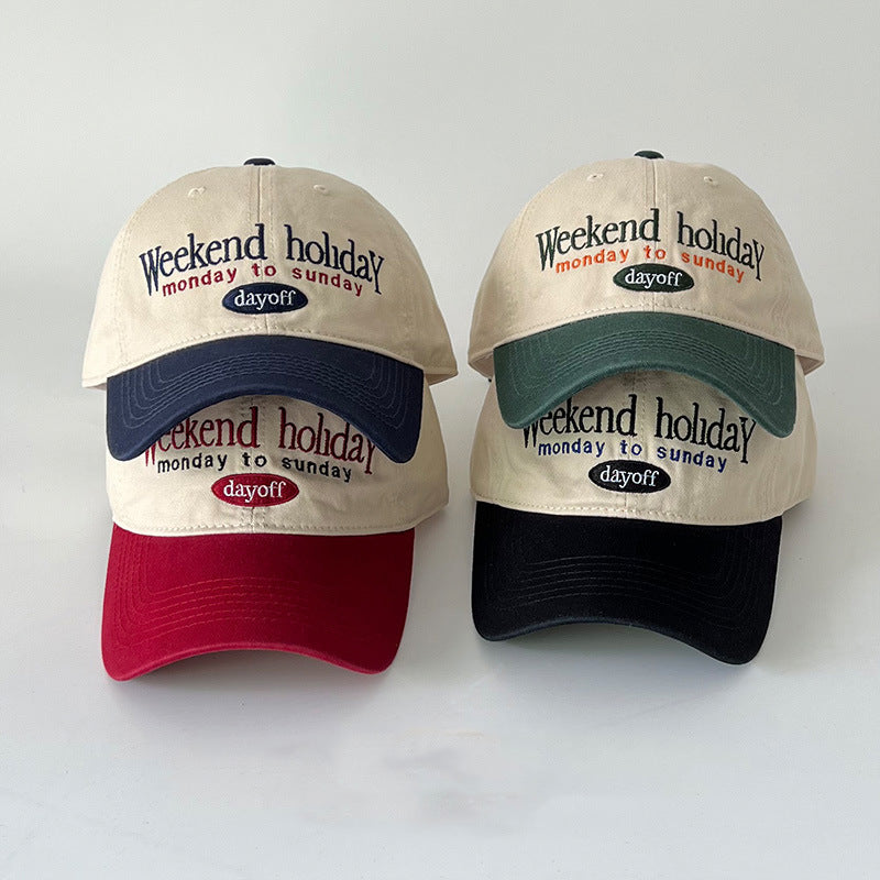 Wholesale Color Matching Baseball Cap Soft Top Wide Brim Hat ACC-HT-Ruix003