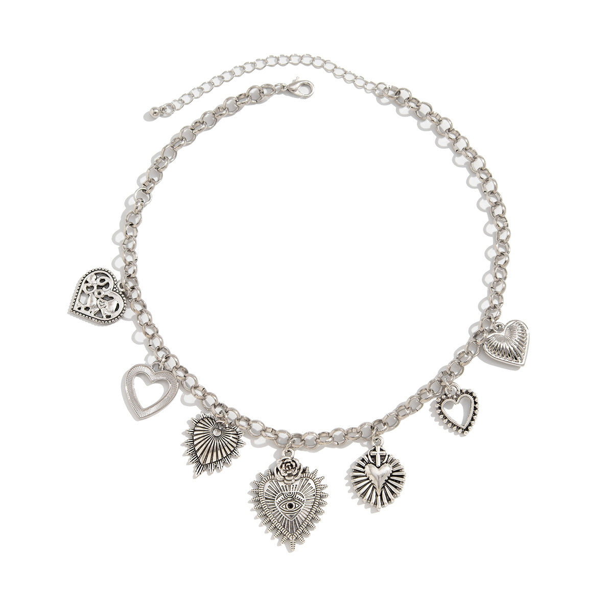 Wholesale Heart Hollow Pendant Necklace