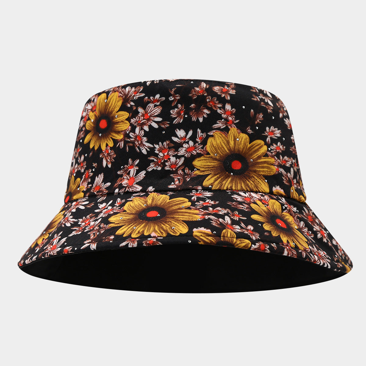 Wholesale Bohemian style pattern retro hot diamond double-sided fisherman hat