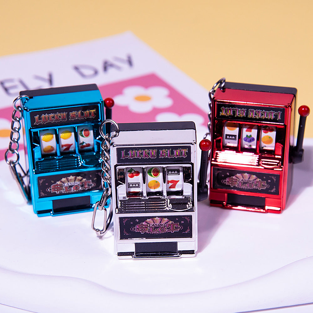 Wholesale Creative Mini Lottery Machine Game Keychains ACC-KC-Lans002