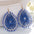 Wholesale 3 pairs/pack  Christmas Handmade Winding Silk Earrings
