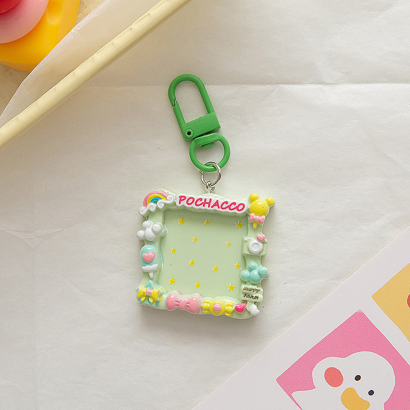 Wholesale Cartoon Creative Photo Frame Keychain