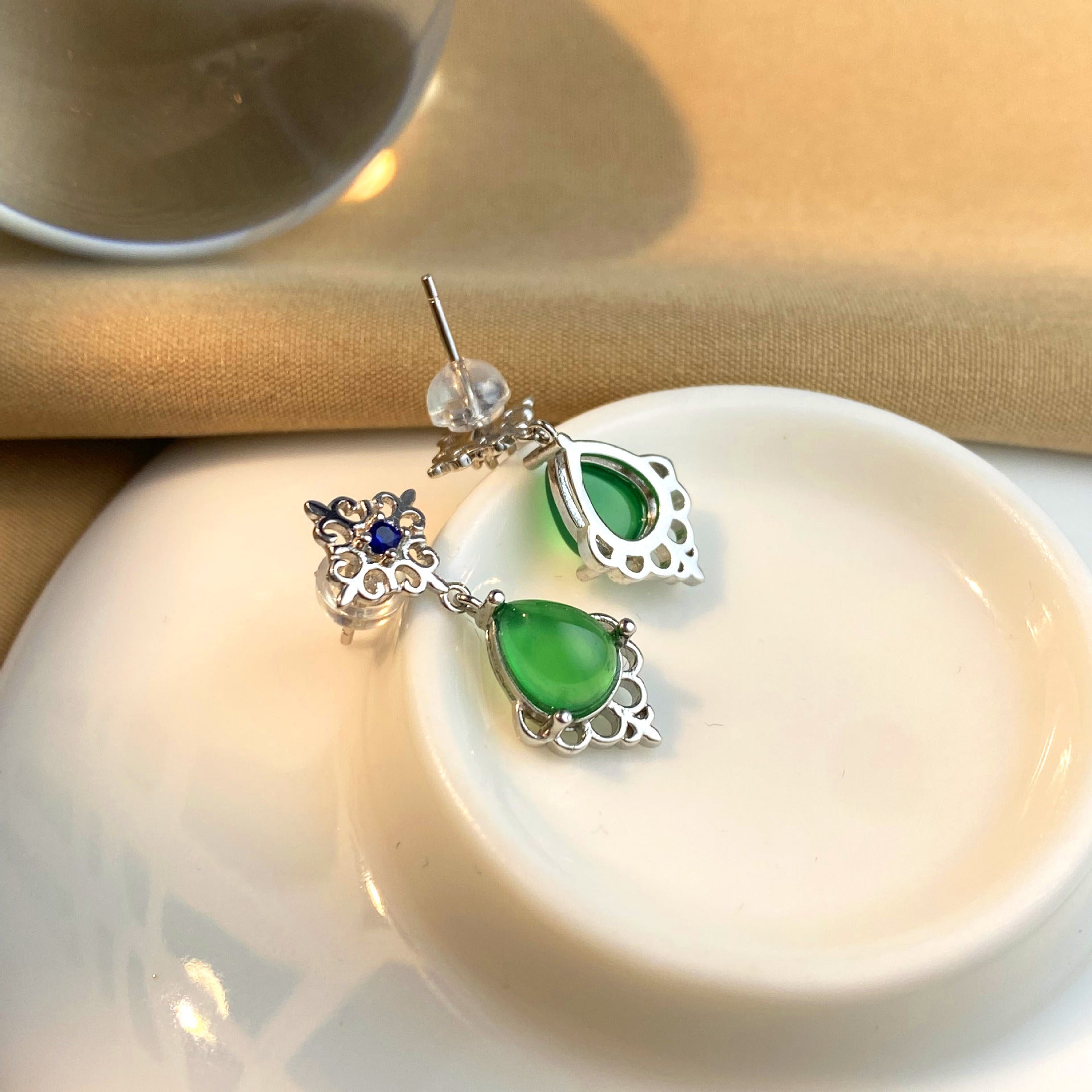 Wholesale  Light Luxury New Style S925 Sterling Silver Earrings