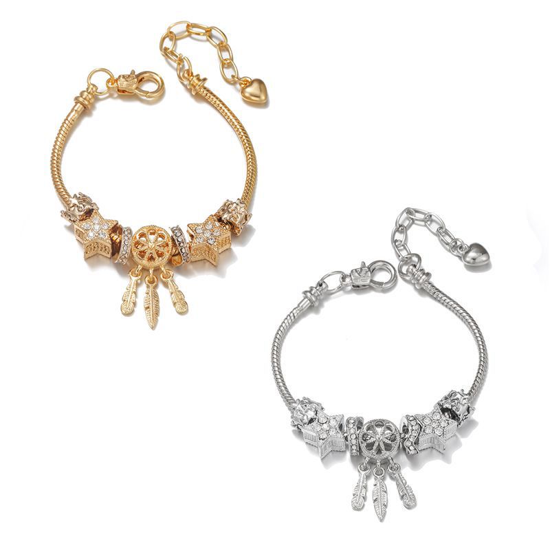 Wholesale DIY Bracelet Star Beads Dream Catcher Pendant ACC-BT-Weiy016