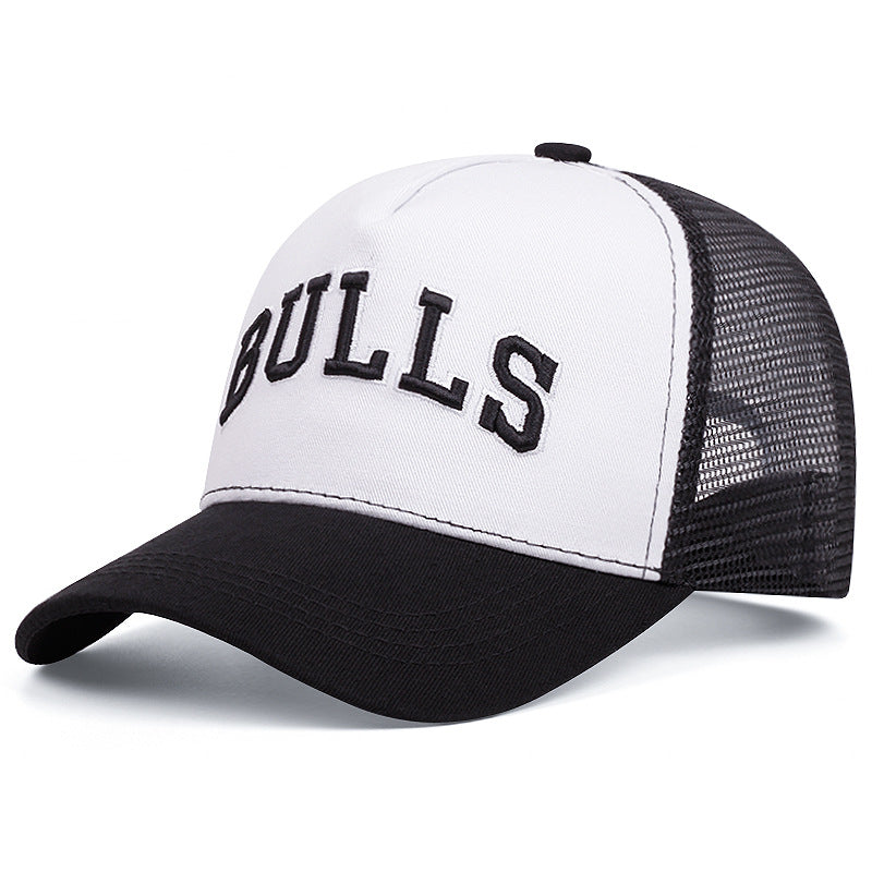 Wholesale Letter Embroidered Mesh Baseball Cap
