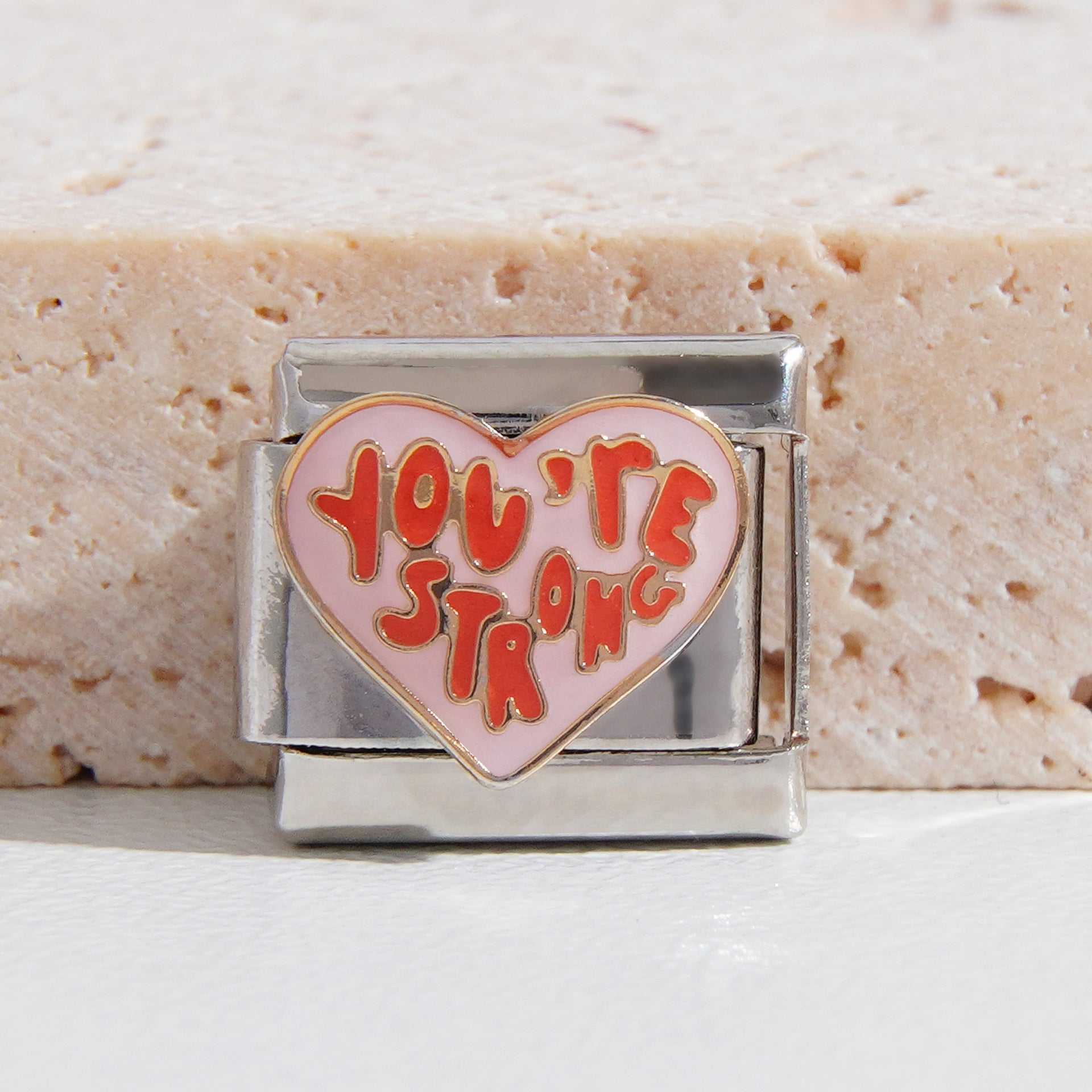 Wholesale Italian Charm Bracelet 9mm DIY Splicing All-match English Stainless Steel Composable Bracelet