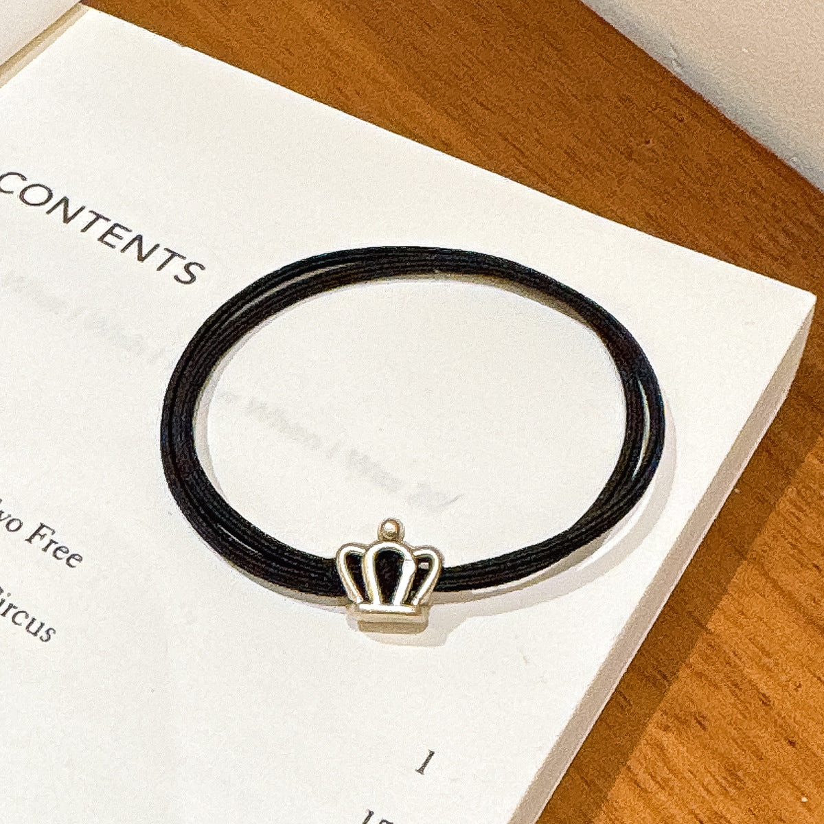 Wholesale 10pcs Simple Headband Small Rubber Band Durable Hair Tie Hair Scrunchies Bow Heart ACC-HS-Huidi005