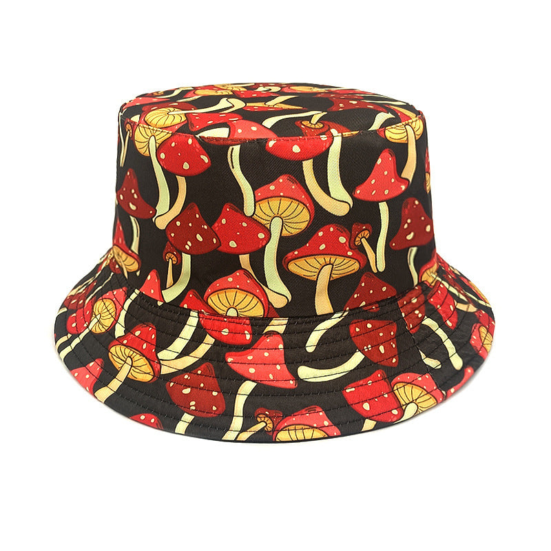 Wholesale Mushroom Bucket Hat Double-sided Sun Protection Hat ACC-HT-AoZheng001