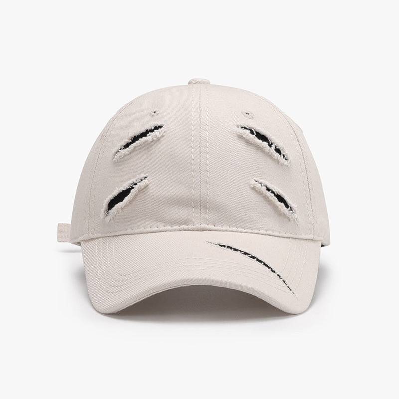 Wholesale Distressed Baseball Caps with Holes Hat ACC-HT-MiAC005
