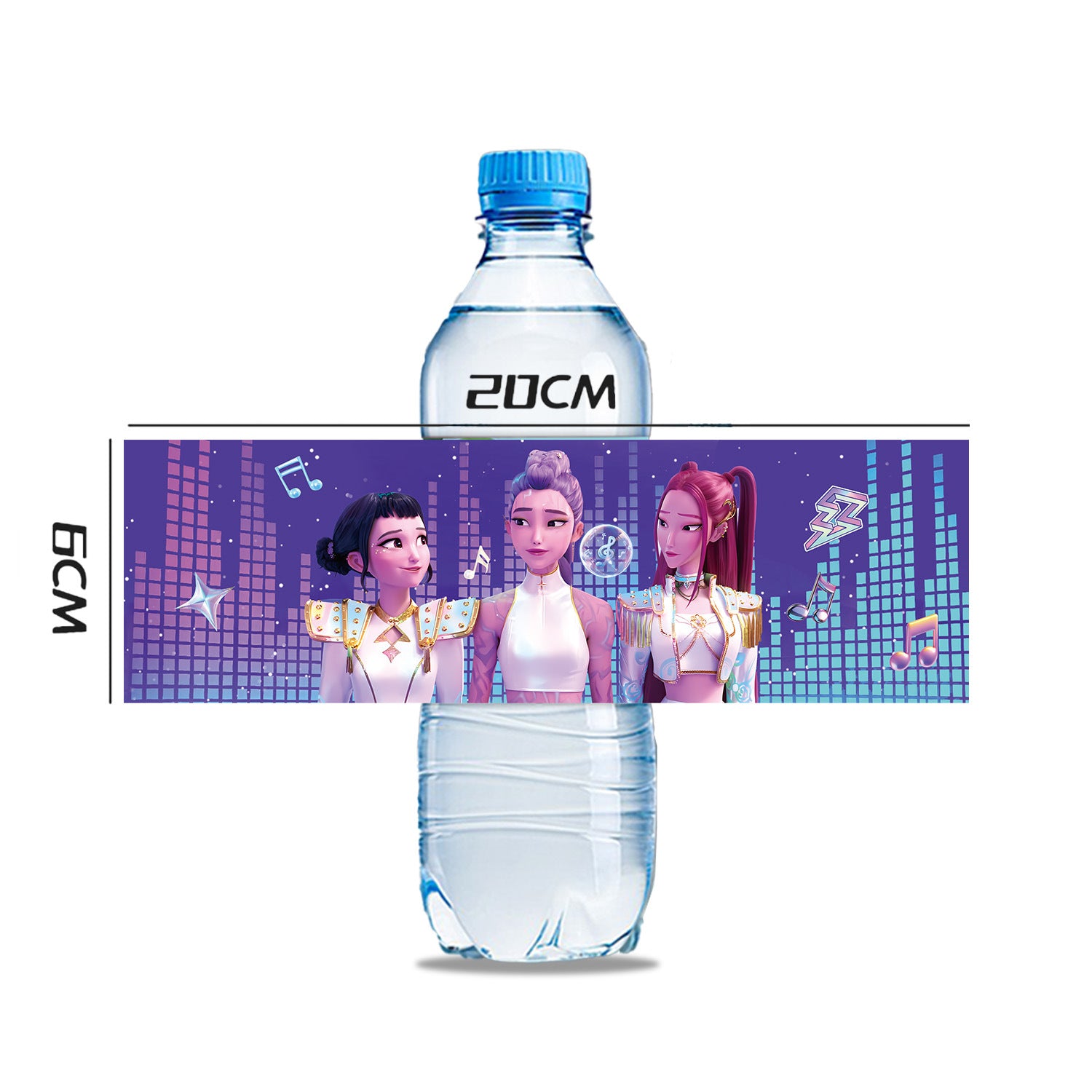 Wholesale KPOP  birthday party decoration tableware supplies atmosphere layout five-piece set kpop