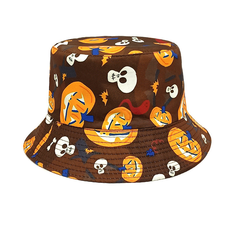 Wholesale  new pumpkin skull Bucket Hat