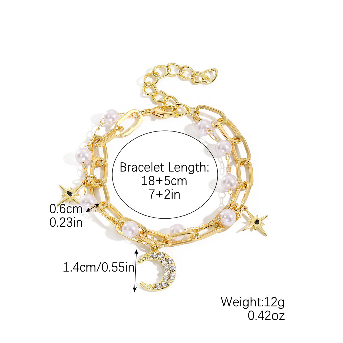 Wholesale Multi-layer Pearl Bracelet Set Baroque Pearl Bracelet ACC-BT-ManYi008