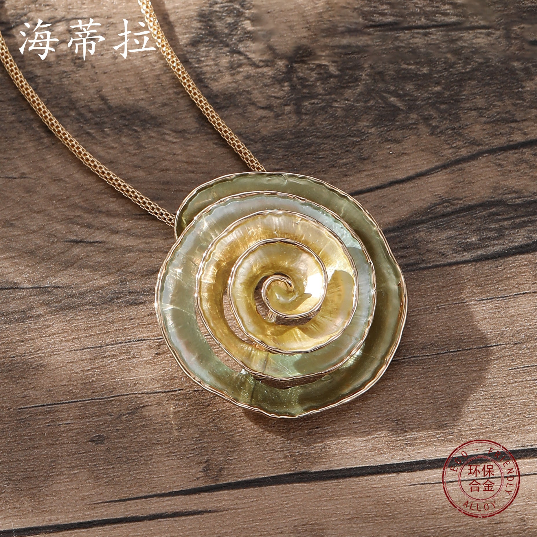 Wholesale  Enamel Gradient Eternal Flower Ear Stud  Banquet Earrings Necklace