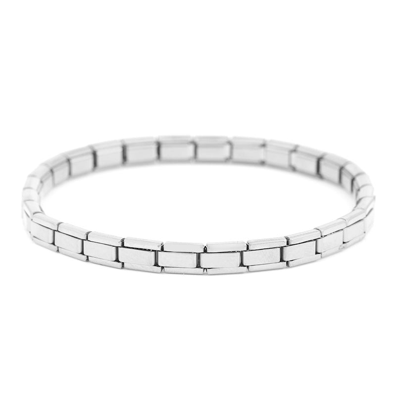 Wholesale Italian Charm Bracelet DIY Splicing Removable Stainless Steel Composable Bracelet ACC-BT-XY056