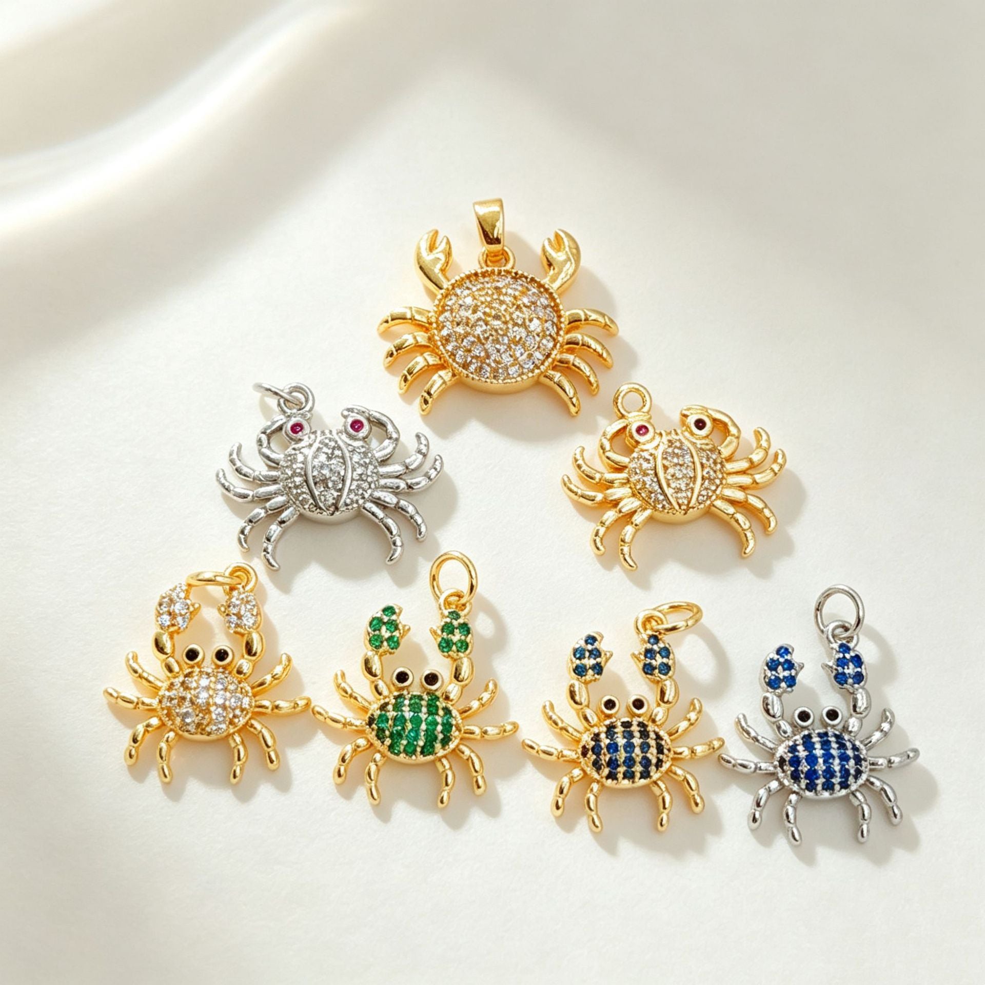 Wholesale Copper Electroplated Ocean Series Necklace Stylish Women' s Layering Jewelry