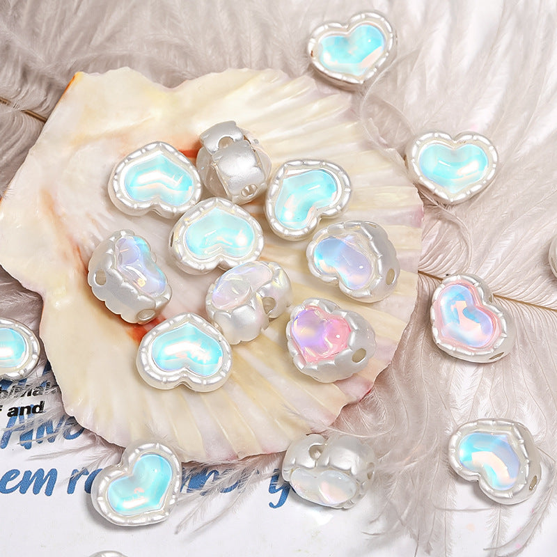 Wholesale 50pcs Spacer Bead Mermaid Four-way Beaded DIY Accessories ACC-BDS-BLG144