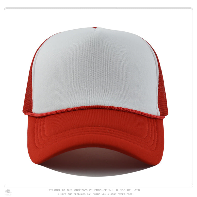 Wholesale Sponge plate printed embroidered rope men' s baseball cap Hat