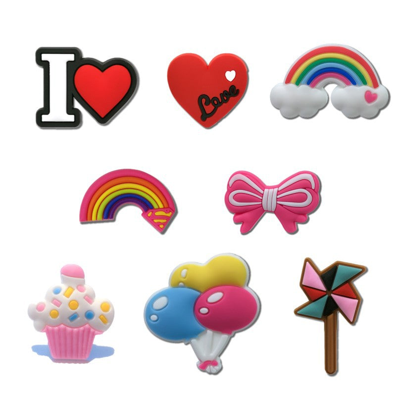 Wholesale 100pcs Random Shoes Accessories Shoes Charms