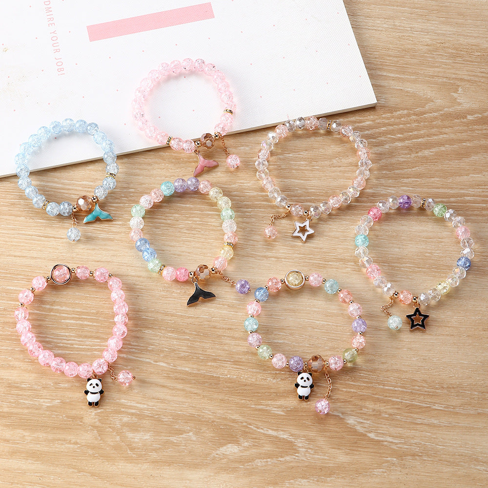 Wholesale  Panda Fishtail Mori Style  Bracelet