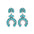 Wholesale  Turquoise Earrings Alloy Earrings Bohemian Earrings