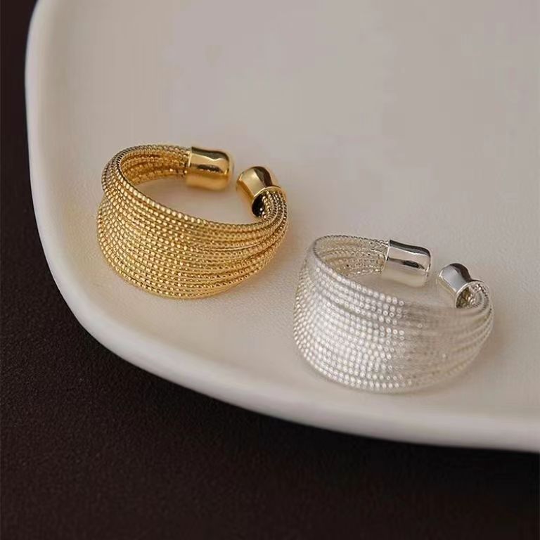 Wholesale index finger line open ring