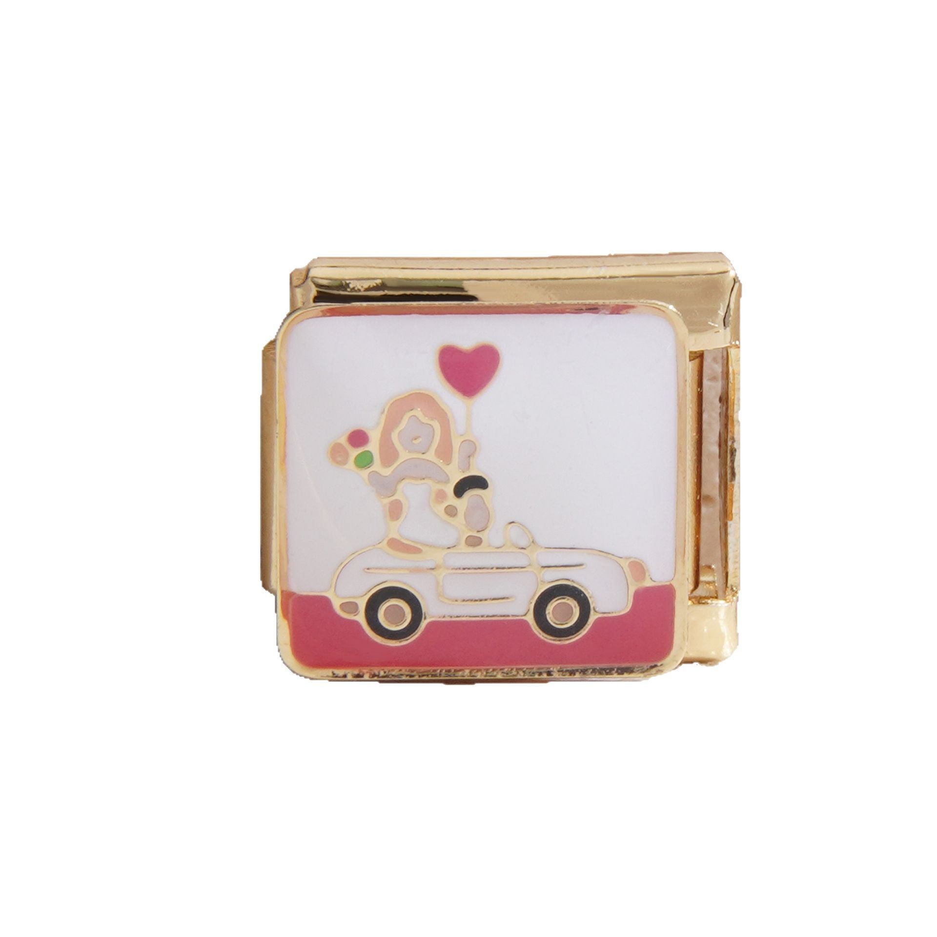 Wholesale Italian Charm Bracelet 9mm DIY Splicing Creative Pattern Stainless Steel Composable Bracelet