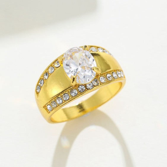 Wholesale Retro Geometric Gold Women S Ring Chic Jewelry Accessory Gift For Everyday Wear And Boutique Resale