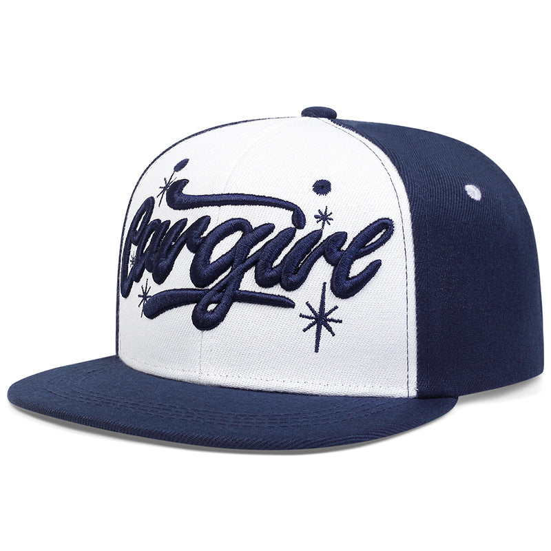 Wholesale Flat Brim Hat American Street Hip Hop Straight Hat Baseball Cap ACC-HT-Huiyu010