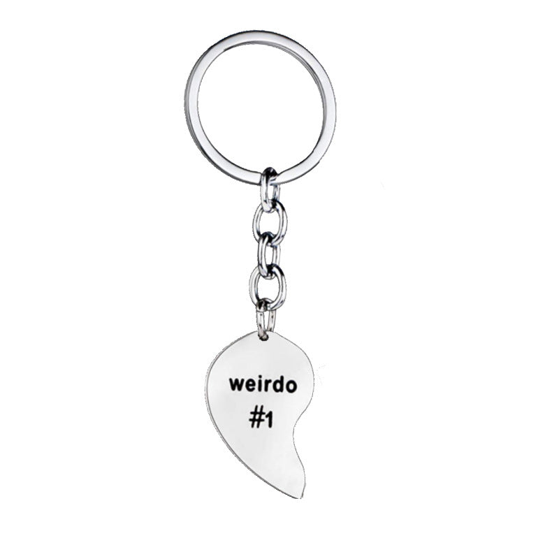 Wholesale Letter Love Big Sister Bestie Gift Keychain ACC-KC-Huil001