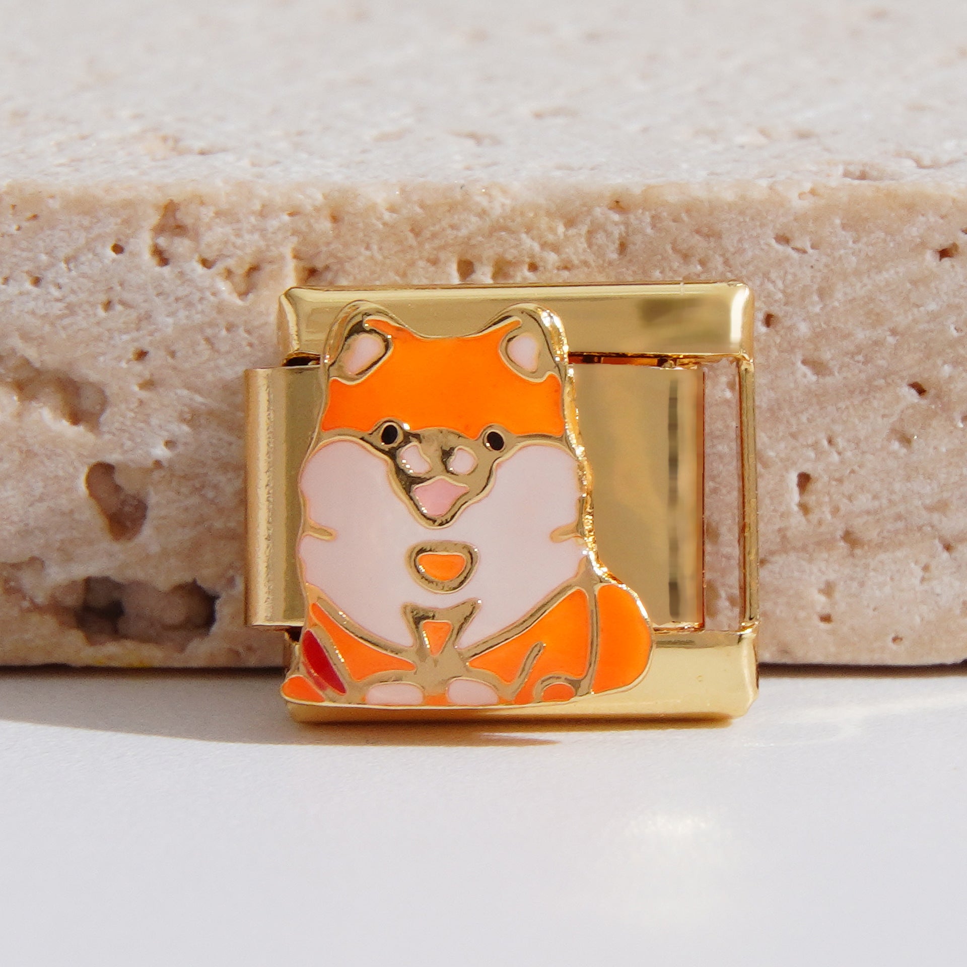 Wholesale Italian Charm Bracelet 9mm DIY Splicing Creative Pattern Stainless Steel Composable Bracelet