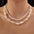 Wholesale Beach Shell Necklace Shell Double Layer Overlapping Necklace Clavicle Chain