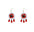 Wholesale  Pumpkin Cat Skull Funny Exaggerated Acrylic Halloween Earrings