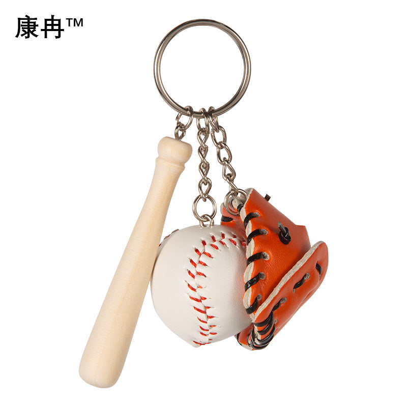 Wholesale Softball Gloves Baseball Keychain