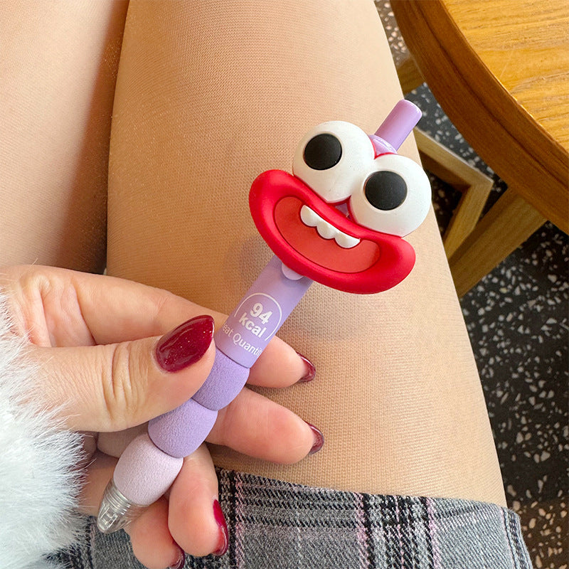 Wholesale Cute Big Mouth Big Eyes Funny Doll Pen