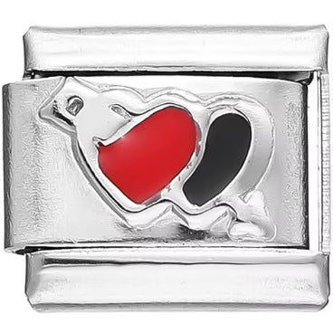 Wholesale Double Heart Gemstone Bracelet,  Stainless Steel Splicing Jewelry Accessory,  Chic Gift for Everyday Wear