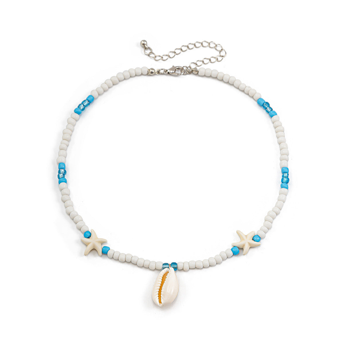 Wholesale Beach Vacation Rice Beaded Necklace