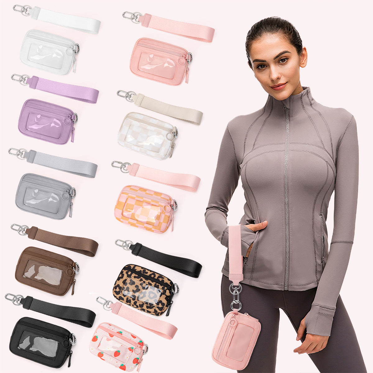 Wholesale Waist Bag Polyester Waterproof Chest Bag Card Bag