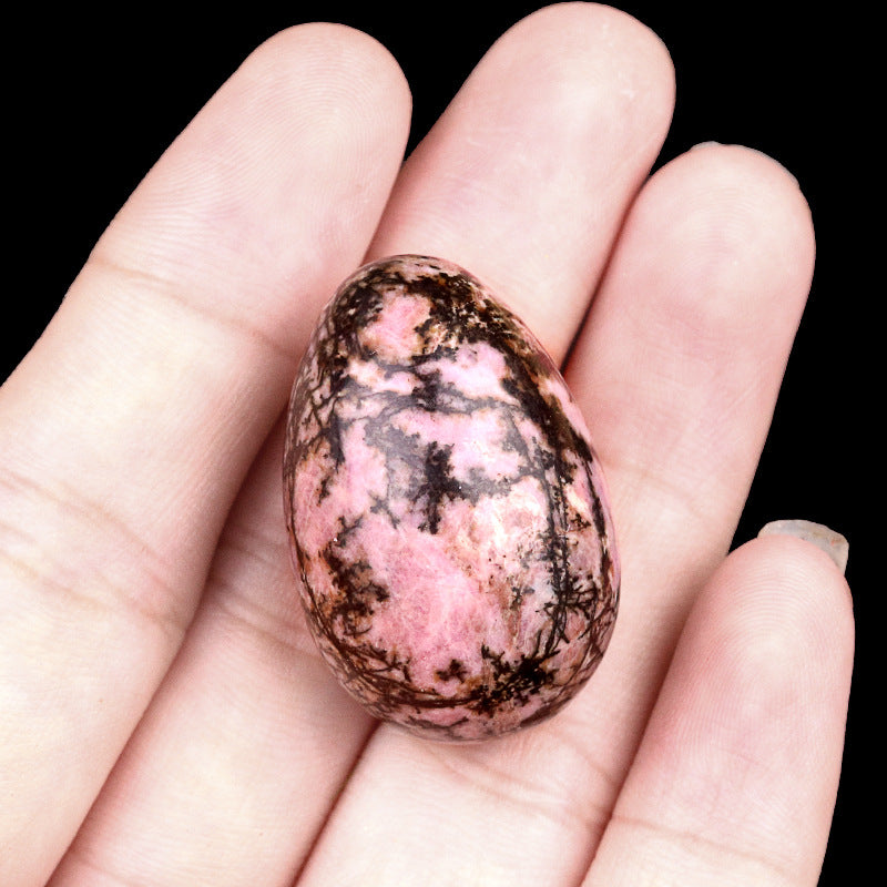 Wholesale 30mm Crystal Jade Easter Colored Eggs ACC-DS-KeSuo001