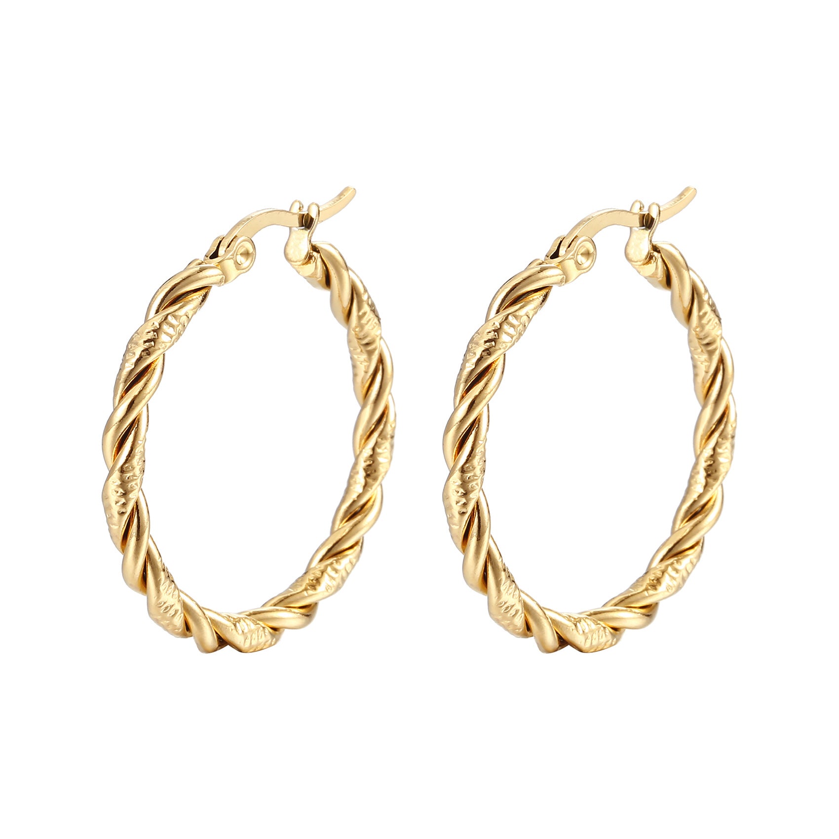 Wholesale C- type stainless steel earrings